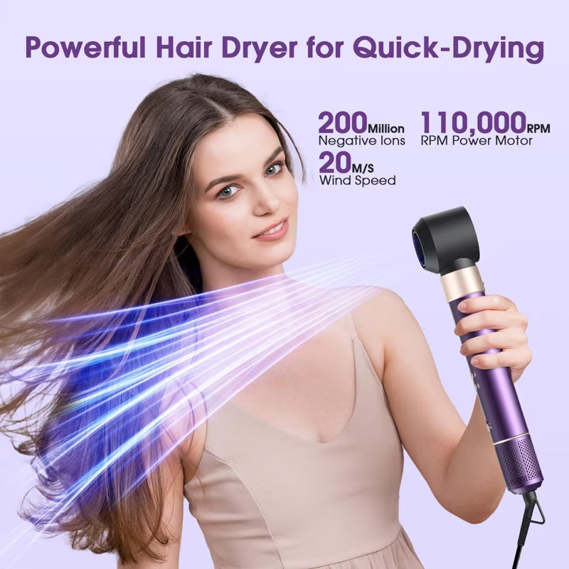 HB-801i Hair Dryer Brush for Fast Drying/Straightening/Curling