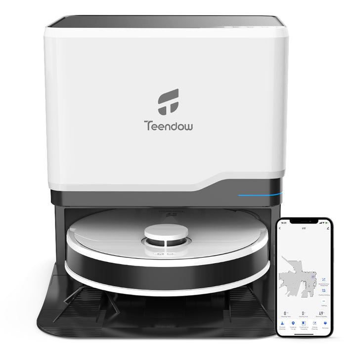 Teendow L12 - All-in-One Robot Vacuum with Self-empty Station