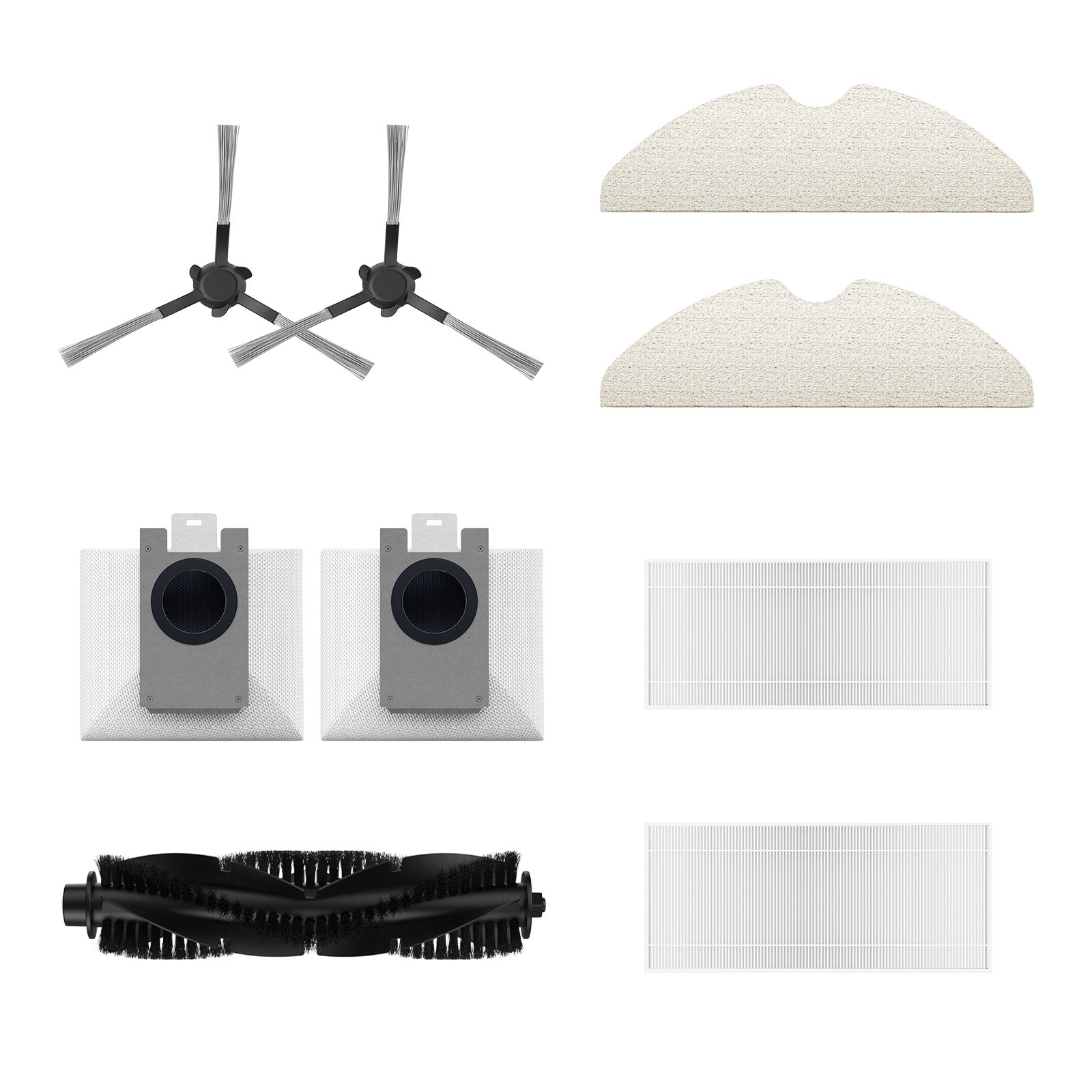 9 Packs Replacement Parts For Teendow D20SMAX+ Robot Vacuum