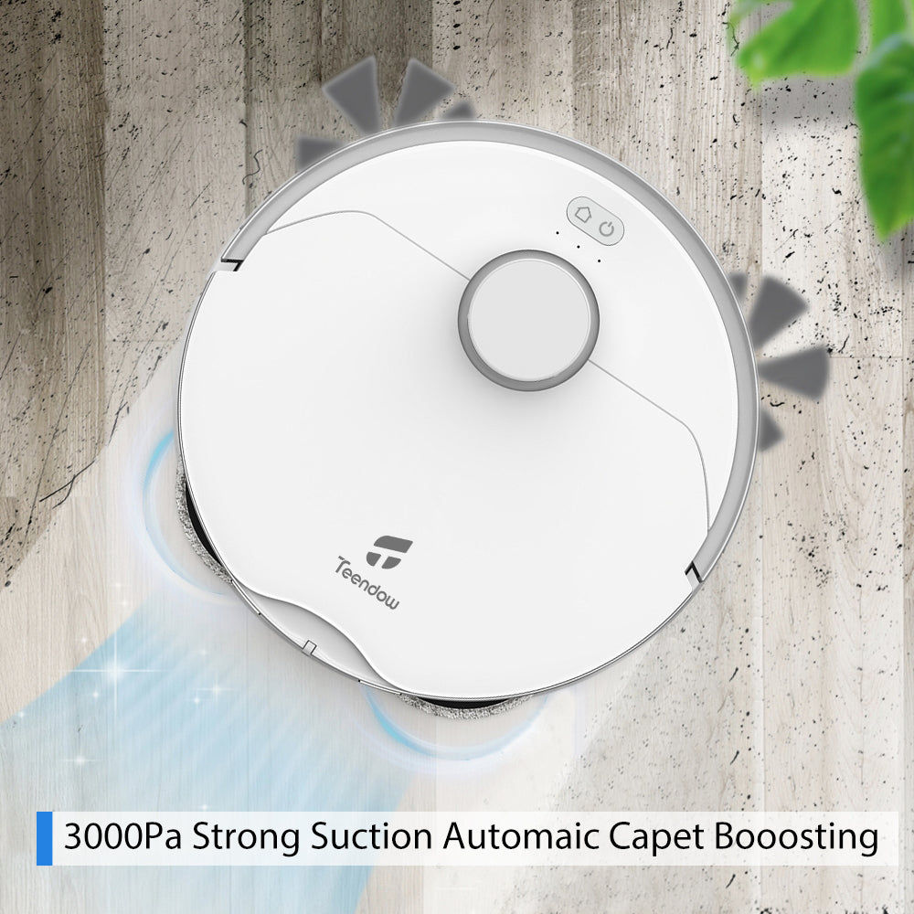 Teendow L12 - All-in-One Robot Vacuum with Self-empty Station