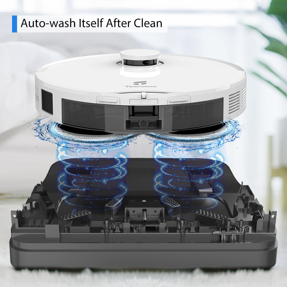 Teendow L12 - All-in-One Robot Vacuum with Self-empty Station