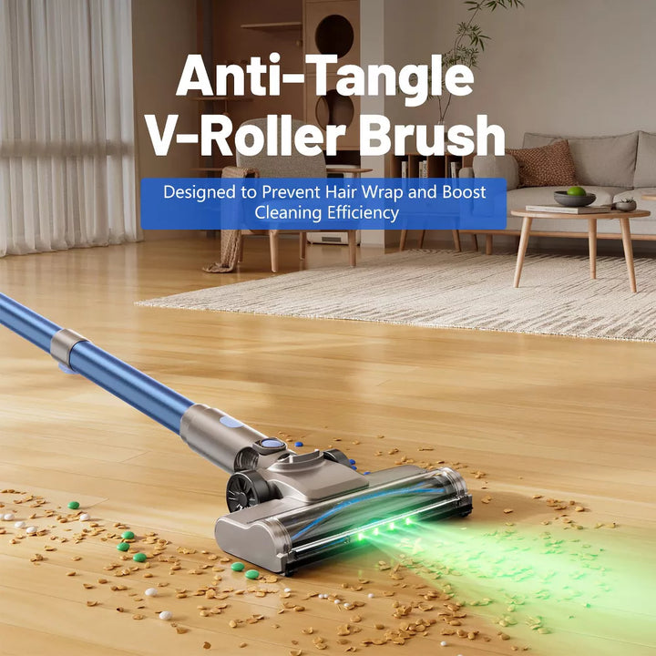 Teendow V10 PRO 300W Cordless Stick Vacuum Cleaner, 50KPa Lightweight