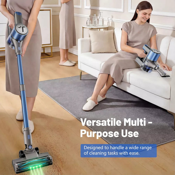 Teendow V10 PRO 300W Cordless Stick Vacuum Cleaner, 50KPa Lightweight