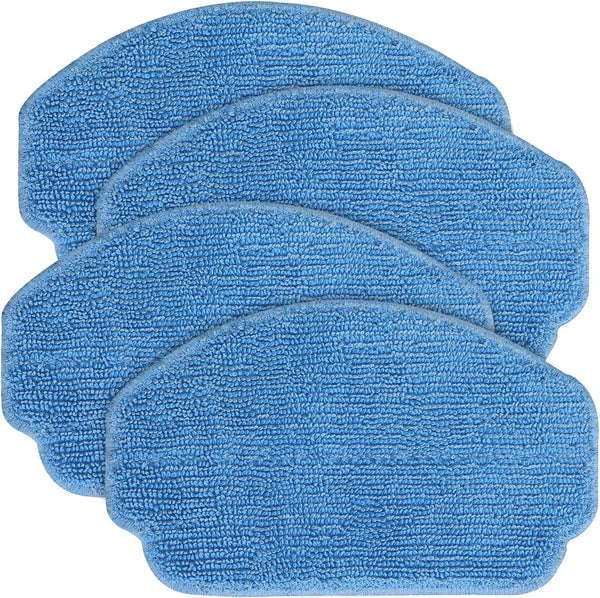 Pads (Pack of 4) Compatible for BR151 Robot Vacuum Cleaner Mop