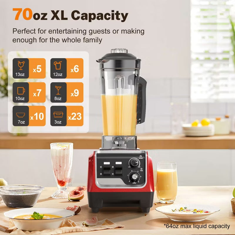 Teendow  HS-206D 1800W Fruit Blender