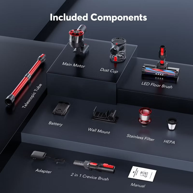 Teendow V12 Stick Vacuum - Thumbnail 4