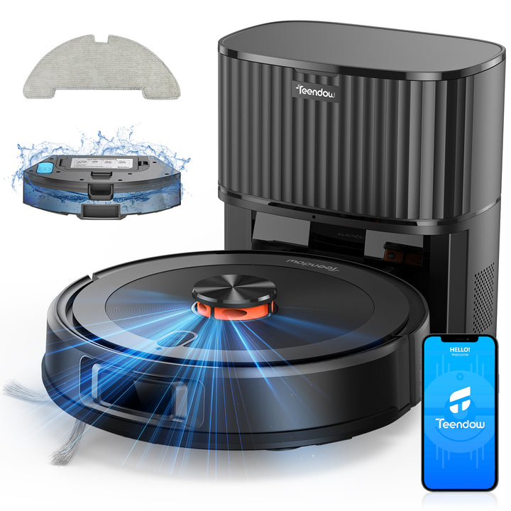 Teendow D10S MAX 2-in-1 Robot Vacuum Cleaner - Teendow